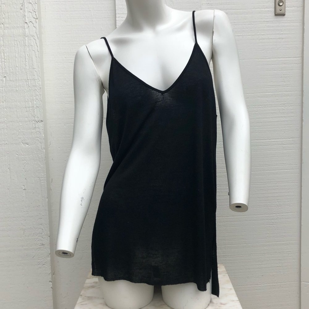 Black Cotton Candy Top